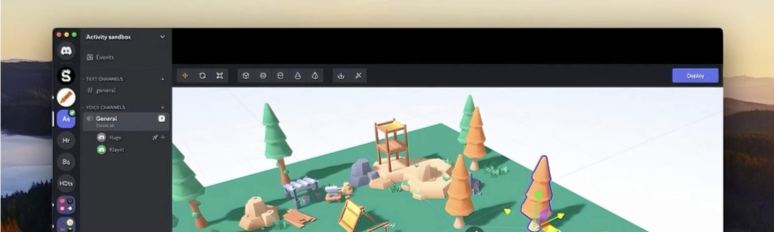 A 3D engine right in Discord